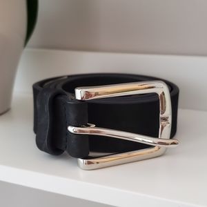 Club Monaco Suede Leather Belt